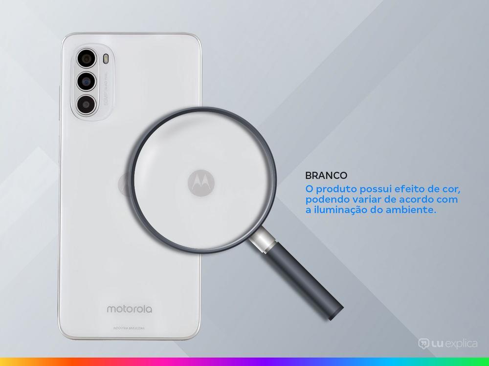 Smartphone Motorola Moto G52 128GB Branco 4G Octa-Core 4GB RAM 6,6” Câm. Tripla + Selfie 16MP - 3