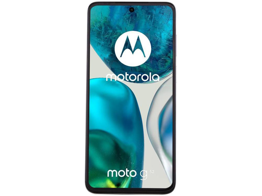 Smartphone Motorola Moto G52 128GB Branco 4G Octa-Core 4GB RAM 6,6” Câm. Tripla + Selfie 16MP - 5
