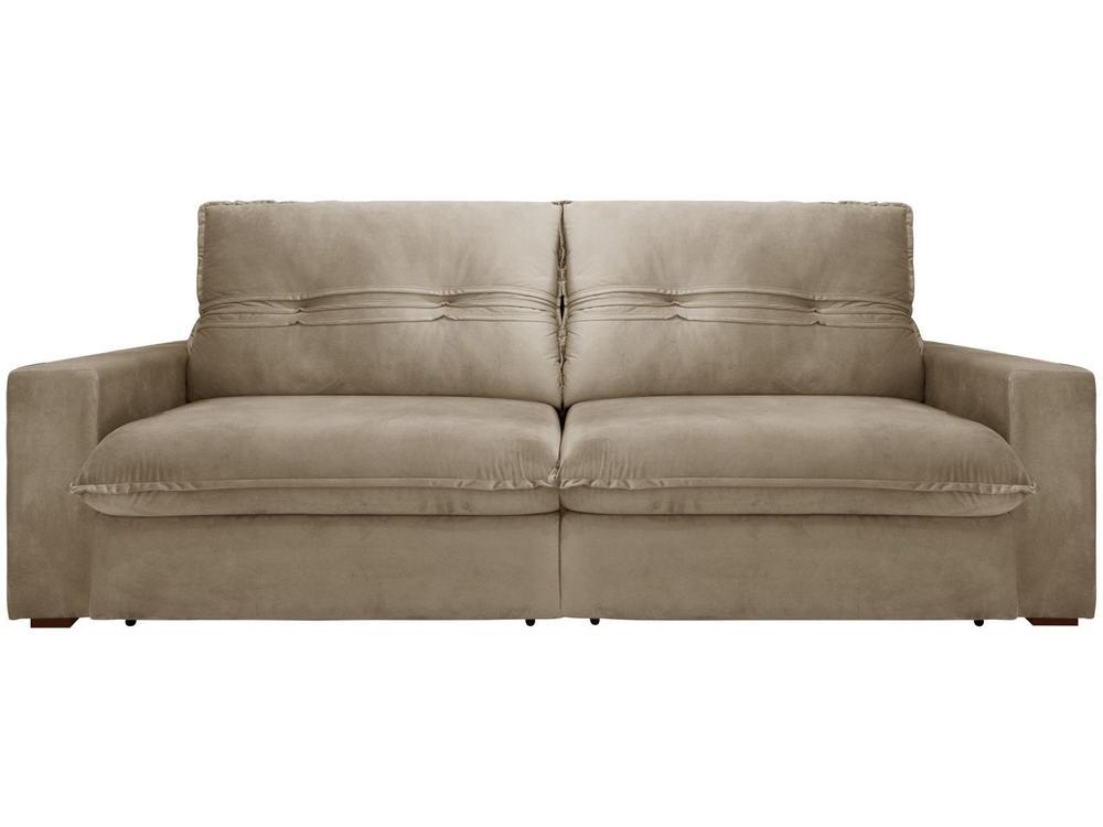 Sofá Retrátil Reclinável 4 Lugares Nipon Gralha Azul - 1