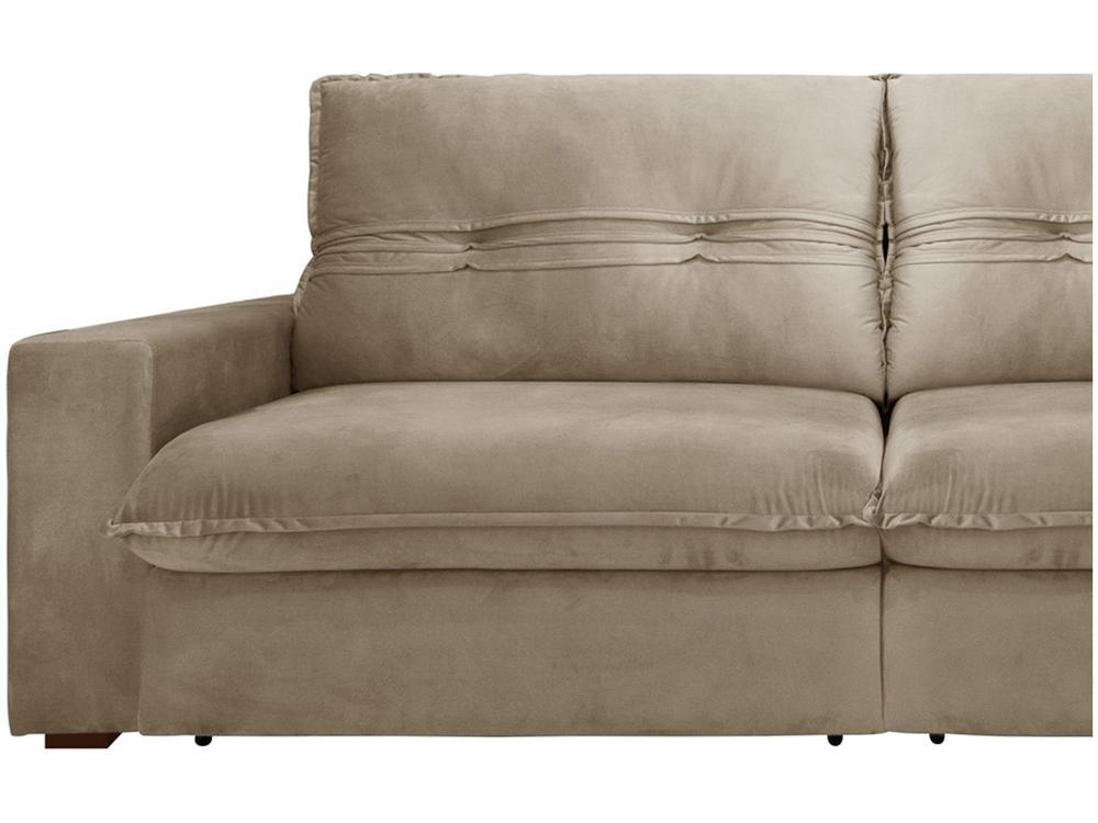 Sofá Retrátil Reclinável 4 Lugares Nipon Gralha Azul - 4