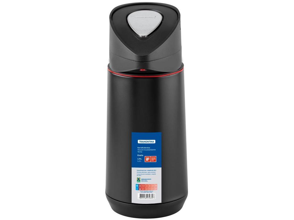 Garrafa Térmica Inox Tramontina 1,2L Exata - 8
