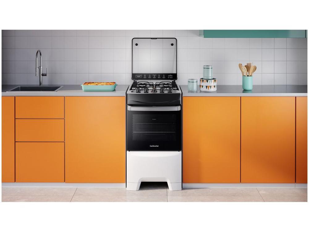 Fogão 4 Bocas Continental Branco FC4IB - 3