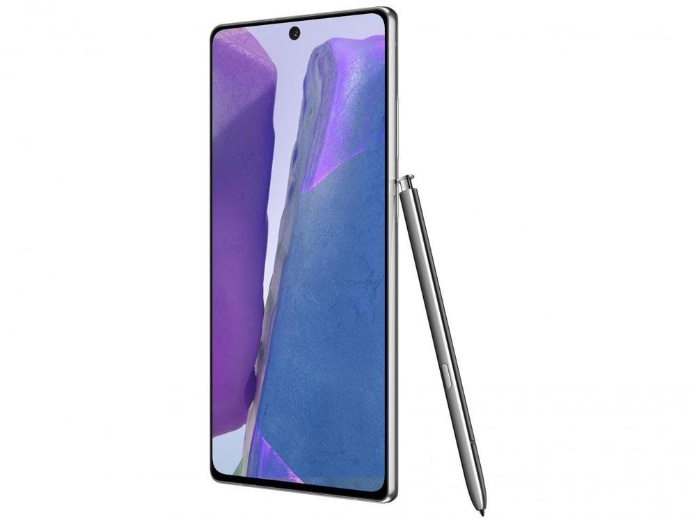 Smartphone Samsung Galaxy Note 20 256GB Mystic Gray 5G 8GB RAM 6,7" Câm. Tripla + Selfie 10MP Dual Chip - 9