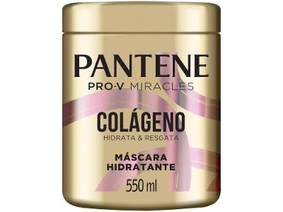 Máscara de Hidratação Pantene Pro-V Miracles Colágeno Hidrata e Resgata 550ml