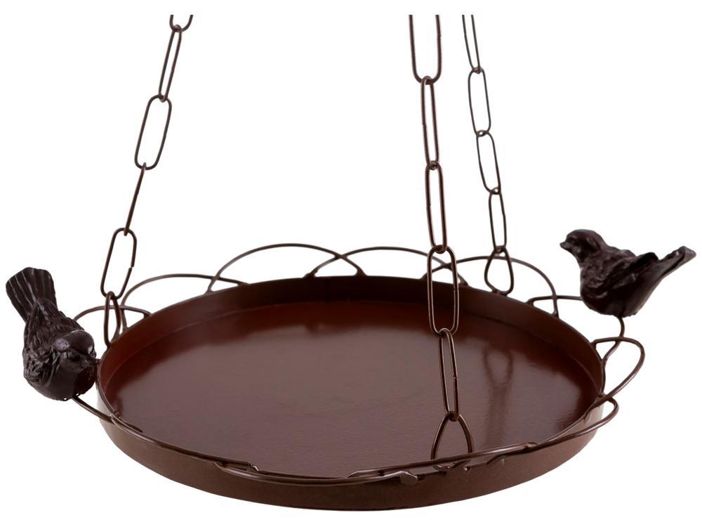 Porta Vela de Metal Shangai 23-832 Marrom - 3