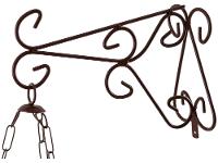 Porta Vela de Metal Shangai 23-832 Marrom