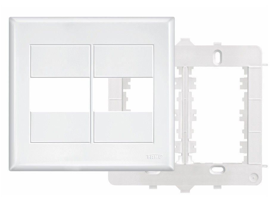 Placa com Suporte 4x4 2 Módulos Fame Evidence - 1