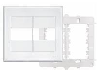 Placa com Suporte 4x4 2 Módulos Fame Evidence - 1