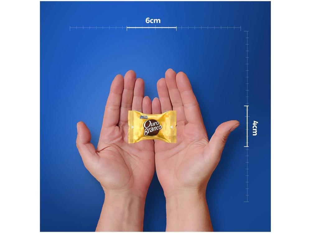 Pacote de Bombom Chocolate Ouro Branco 1kg - 4