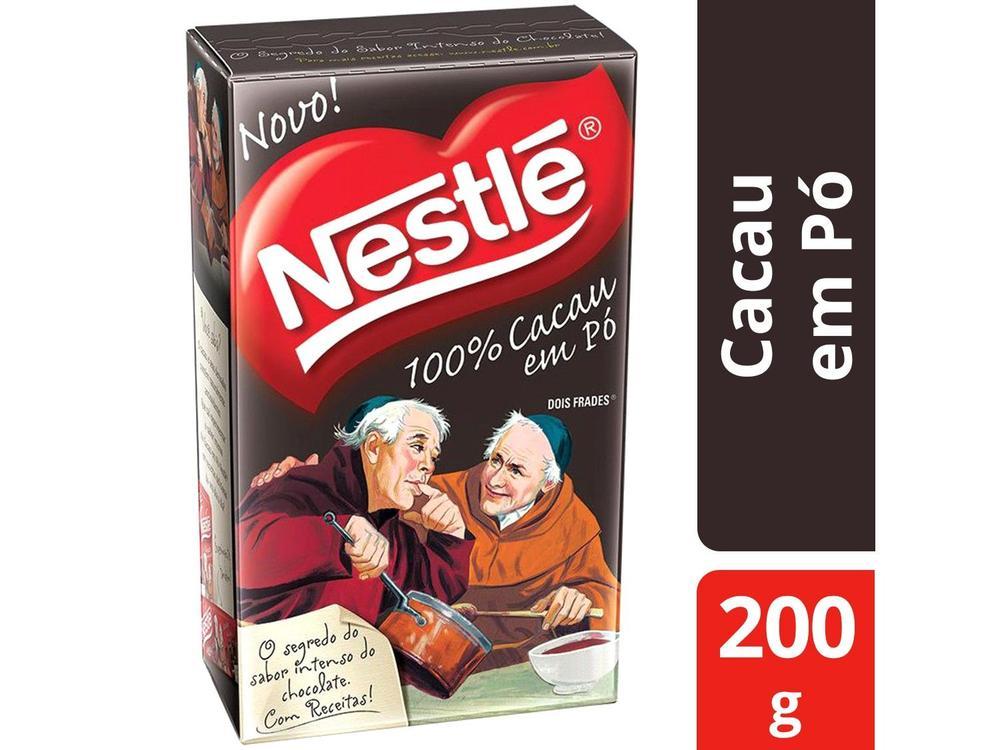 Cacau em Pó Dois Frades 100% Cacau Nestlé - 2