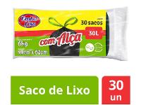 Saco de Lixo Preto 30L com Alça Embalixo - 2
