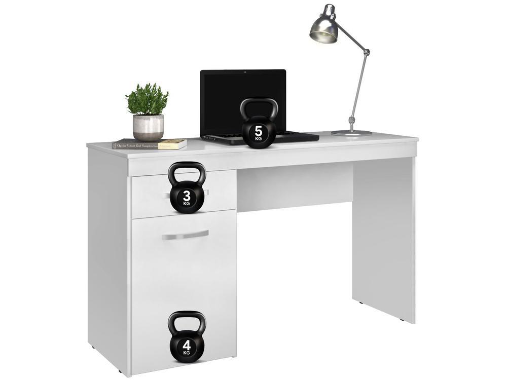 Escrivaninha 1 Gaveta 1 Porta Demobile Vitória - 8