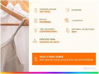 Guarda-roupa Solteiro 6 Portas 2 Gavetas - 2