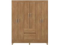 Guarda-roupa Solteiro 6 Portas 2 Gavetas - 6