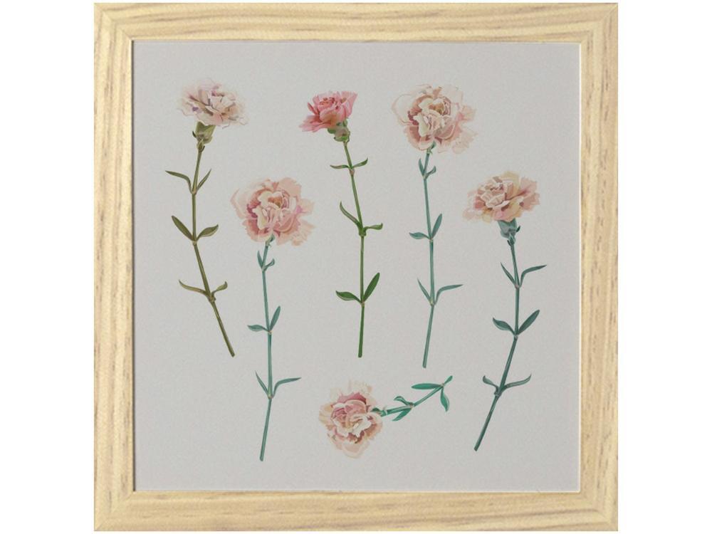 Quadro Decorativo Inspiração Botânica Flores - 1