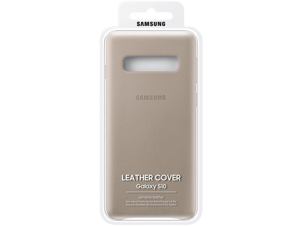 Capa de Celular para S10 de Couro Samsung - 5