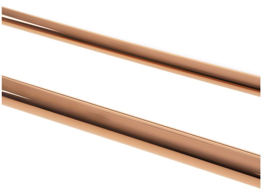 Toalheiro Duplo de Parede 60cm Rose Gold 2042 R82 - 6
