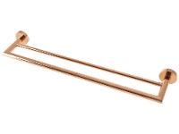 Toalheiro Duplo de Parede 60cm Rose Gold 2042 R82 - 1