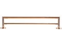 Toalheiro Duplo de Parede 60cm Rose Gold 2042 R82 - 3