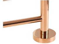 Toalheiro Duplo de Parede 60cm Rose Gold 2042 R82 - 7