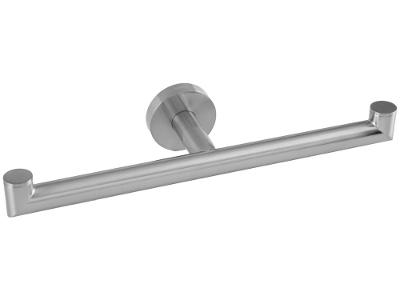 Toalheiro Duplo de Parede 29cm Cromado 2022 N82