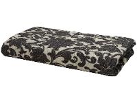 Peseira Casal 65x220cm Preto Lartex - 1