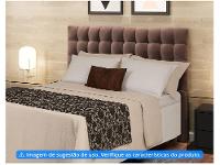 Peseira Casal 65x220cm Preto Lartex - 2