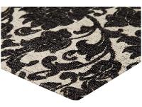 Peseira Casal 65x220cm Preto Lartex