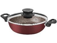 Frigideira Antiaderente Tramontina de Alumínio Funda Paris Vermelho 24cm - 3