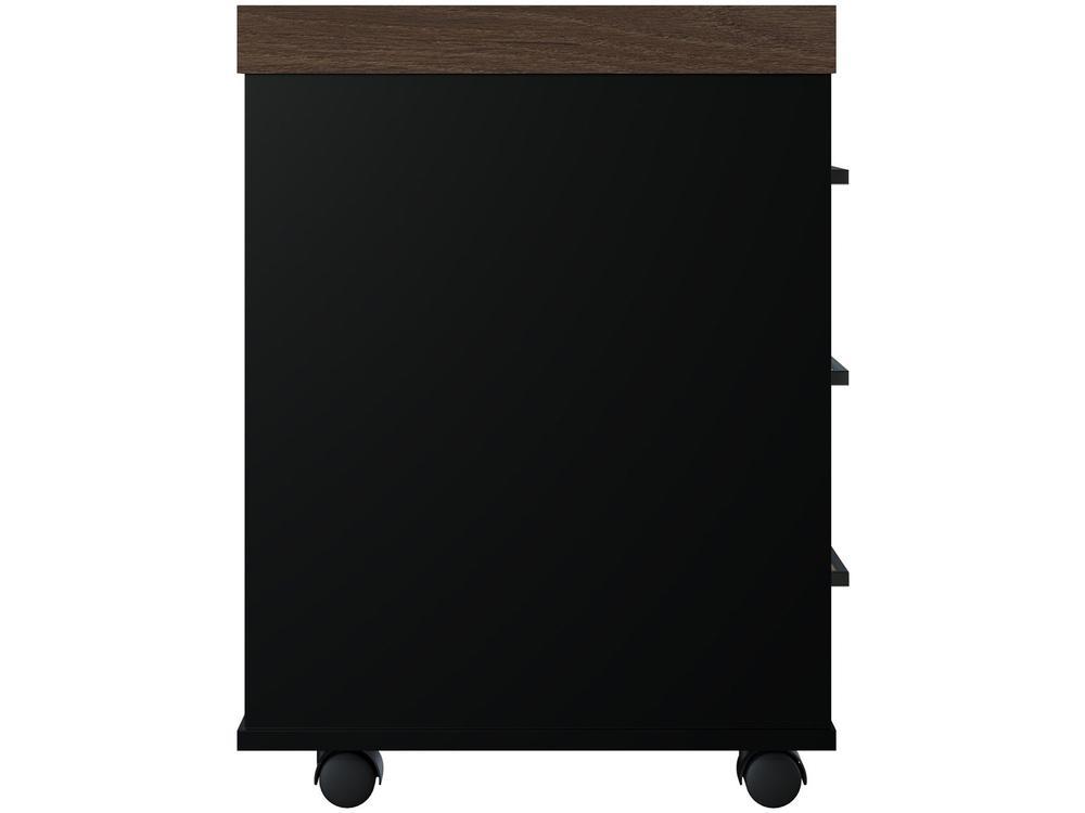 Gaveteiro para Escritório com Rodízios 3 Gavetas - 5