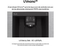 Geladeira/Refrigerador LG Frost Free Smart Side by Side 611L com Dispenser de Água GC-L257S - 5