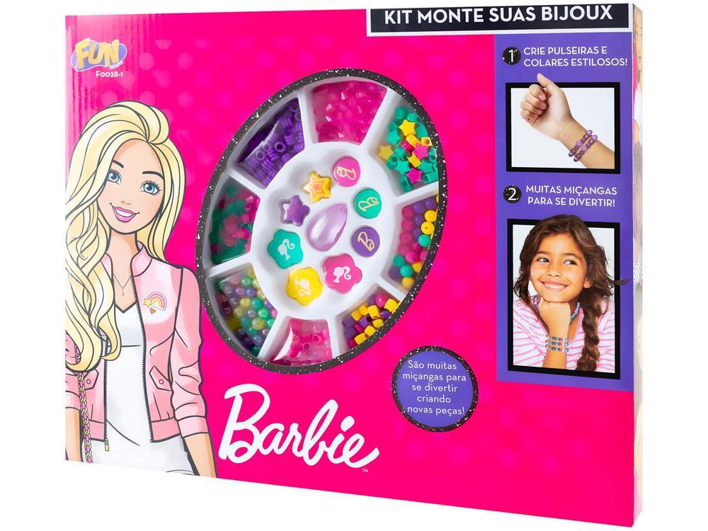 Kit de Miçangas Barbie Monte suas Bijoux - 1