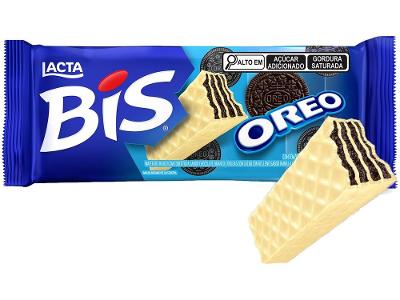 Chocolate Bis Oreo Branco 100,8g Lacta