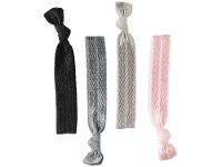 Elástico de Cabelo 4 Unidades Lanossi Hair Ties Silver - 1