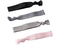 Elástico de Cabelo 4 Unidades Lanossi Hair Ties Silver - 2