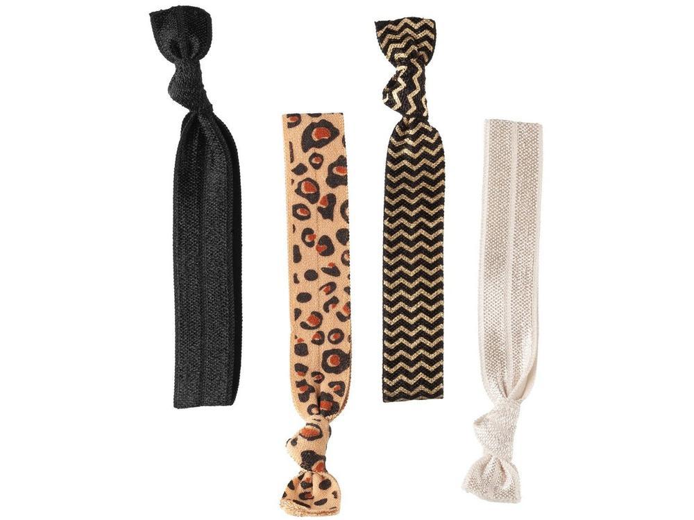Elástico de Cabelo 4 Unidades Lanossi Hair Ties Animal Print - 1