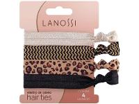 Elástico de Cabelo 4 Unidades Lanossi Hair Ties Animal Print - 5
