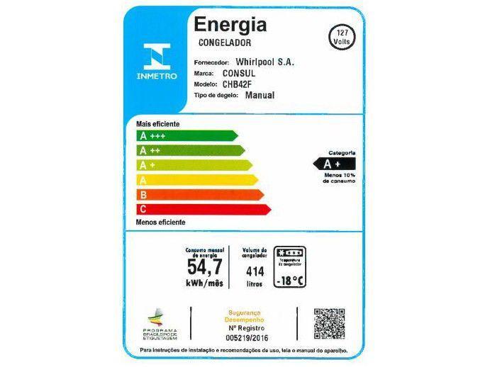 Freezer Horizontal Consul 2 Portas 414L CHB42FBANA - 5