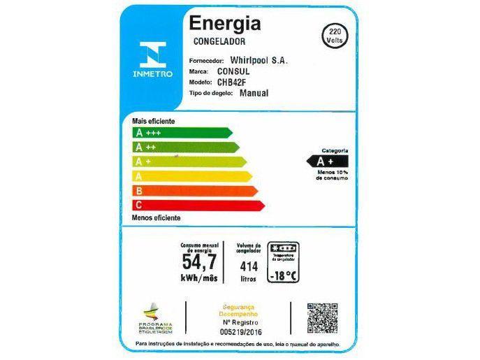 Freezer Horizontal Consul 2 Portas 414L CHB42FBBNA - 5