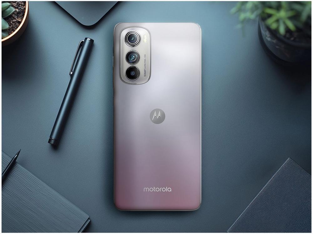 Smartphone Motorola Edge 30 256GB Rosé 5G Octa-Core 8GB RAM 6,5” Câm. Tripla + Selfie 32MP - 5