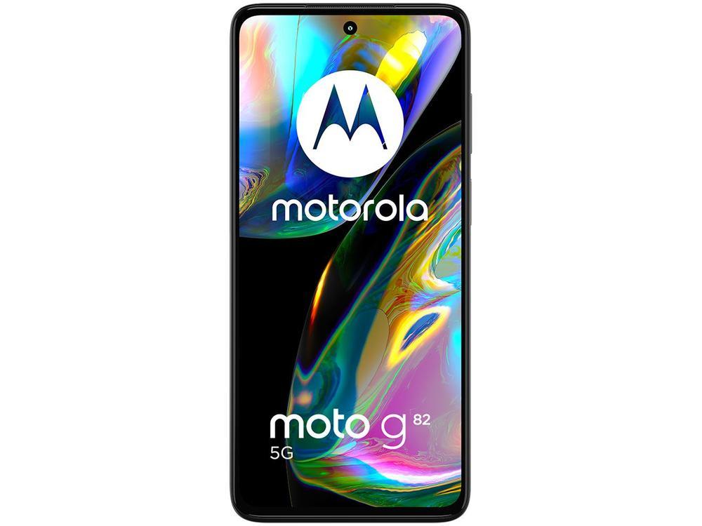 Smartphone Motorola Moto G82 128GB Branco 5G Octa-Core 6GB RAM 6,6” Câm. Tripla + Selfie 16MP - 6