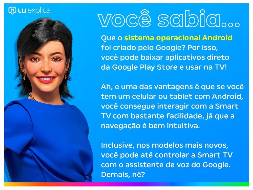 Smart TV 43” Full HD DLED Rig Vizzion BR43D1SA - 3