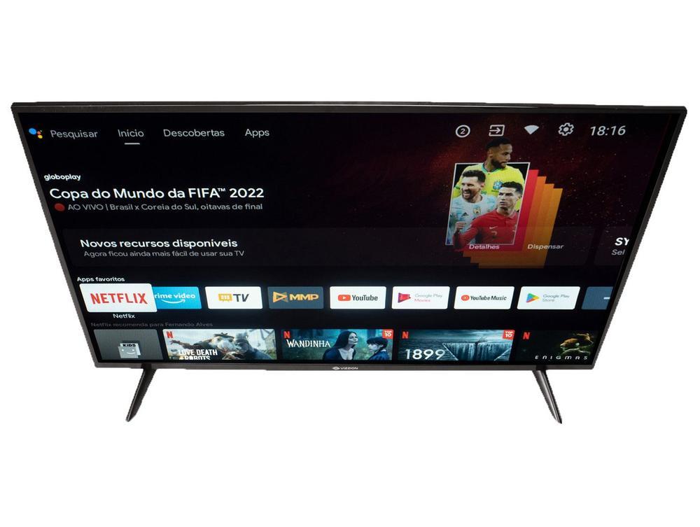 Smart TV 43” Full HD DLED Rig Vizzion BR43D1SA - 8