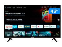 Smart TV 43” Full HD DLED Rig Vizzion BR43D1SA - 1