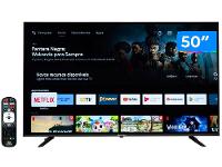 Smart TV 50” 4K DLED Rig Vizzion BR50GUA IPS - 1