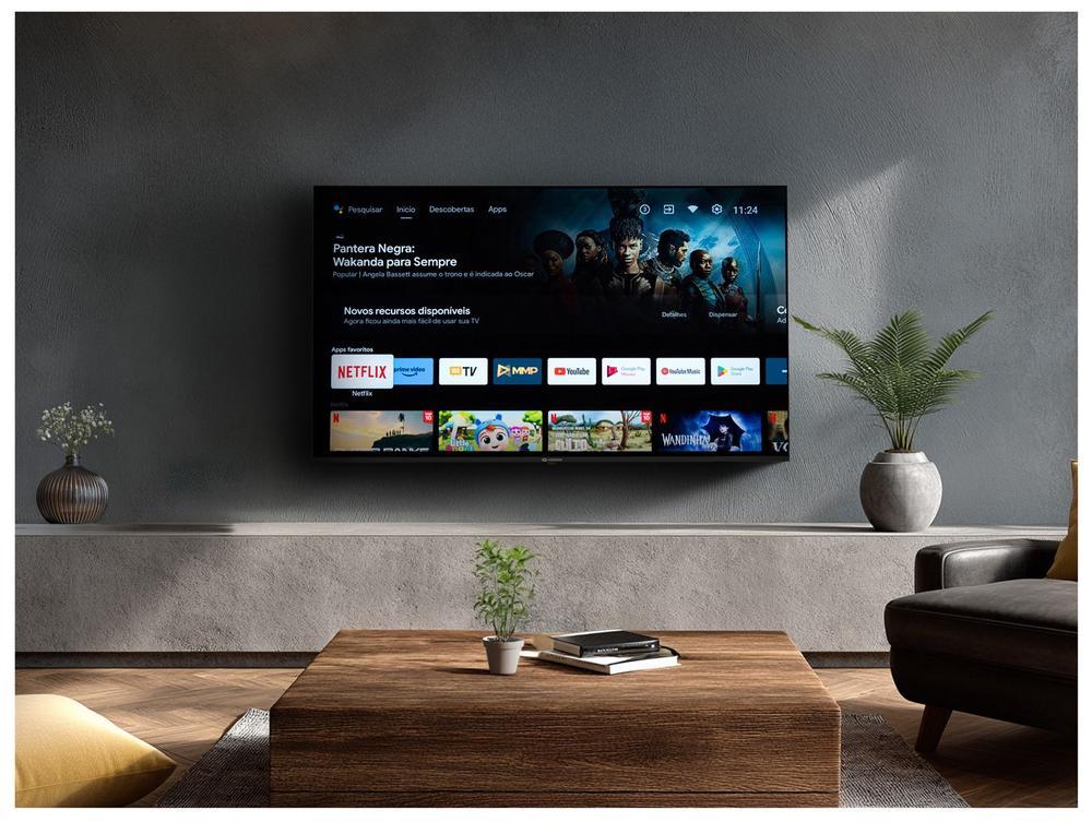 Smart TV 65” 4K DLED Rig Vizzion BR65GUA IPS - 4