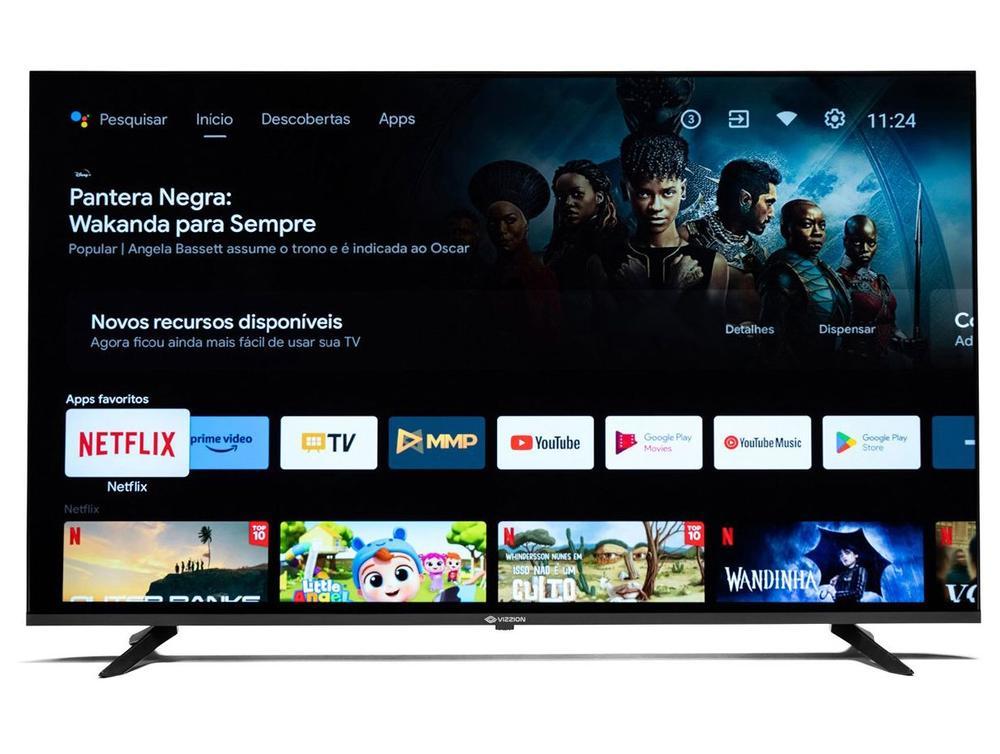 Smart TV 65” 4K DLED Rig Vizzion BR65GUA IPS - 6