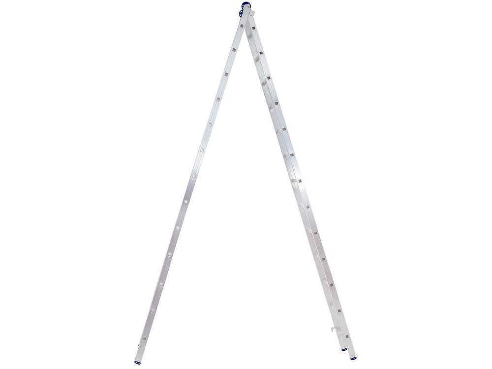 Escada de Alumínio Articulada Extensiva 26 Degraus - 7