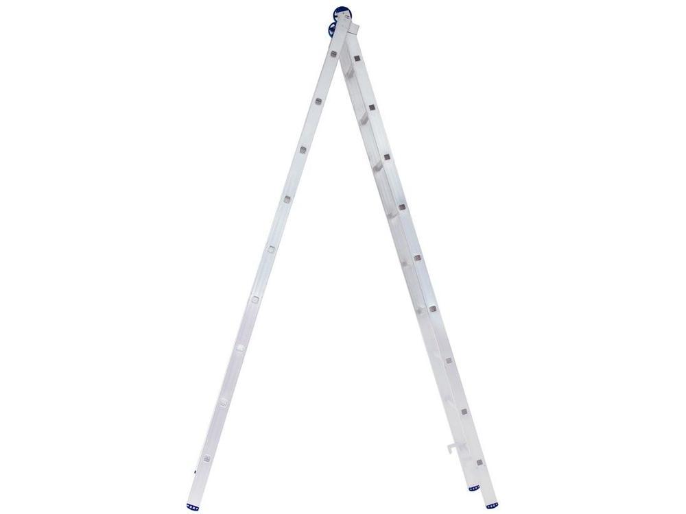 Escada de Alumínio Articulada Extensiva 18 Degraus - 7