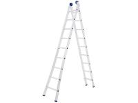 Escada de Alumínio Articulada Extensiva 18 Degraus - 1